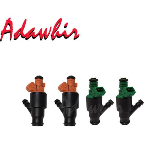 4 pieces Fuel Injector For 95-02 Kia Sportage 2.0 two green 0280150502 and two orange 0280150504