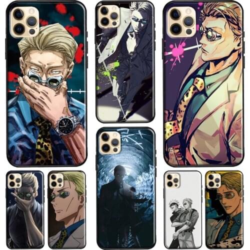 Kento Nanami Jujutsu Kaisen Phone Case For Apple iPhone 12 11 Pro Max mini SE 2020 X XR XS Max 7 8 Plus Cover Coque