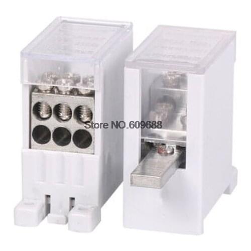 FJ6G/100A FJ6G/250A Branches Circuit Breaker Switch Terminal Block for DZ47(LE) FJ6G-100 FJ6G-250
