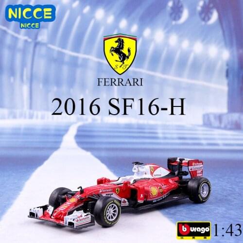 Bburago 1:43 Scale F1 Infiniti Racing RB9 RB14 W07 SF16H SF71H Diecast Metal Model Car For Collection Friend Gift