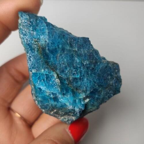 Natural Raw Blue Apatite Rough Stones Crystal gravel Minerals and Stones Rough Gemstone Specimen