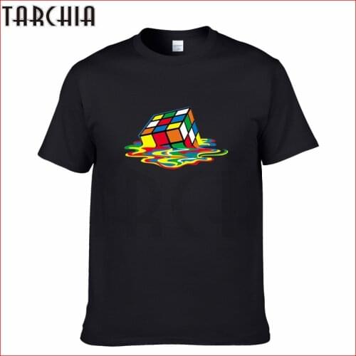 TARCHIA 2021 t-shirt Cotton Tops Tee The Bang Sheldon Cube Funny Men Short Sleeve Boy Casual Homme Tshirt T Plus Fashion