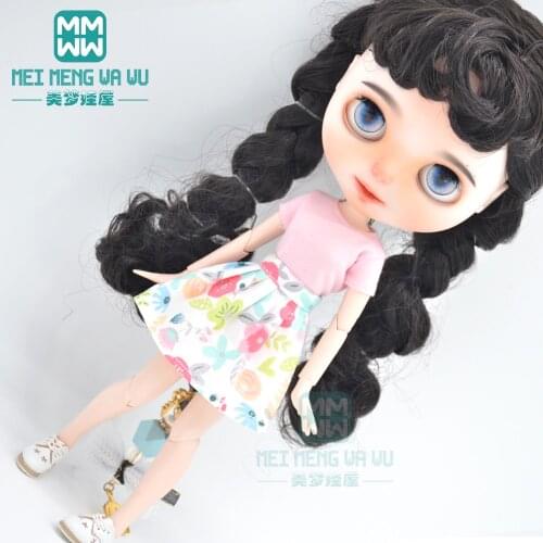Blyth Doll Clothes fashion T-shirts, shorts, shoes, socks for Blyth Azone OB23 OB24 1/6 doll accessories