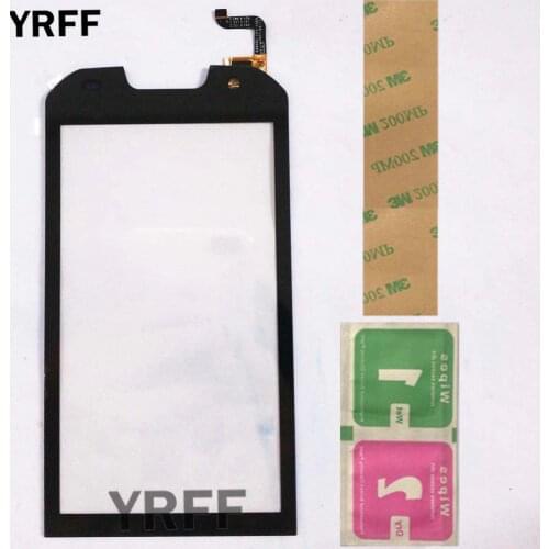 Touch Screen Panel For Doogee S30 S 30 Touch Screen Glass Digitizer Panel Lens Sensor Front Glass 5.0'' Phone Adhesive Wipes