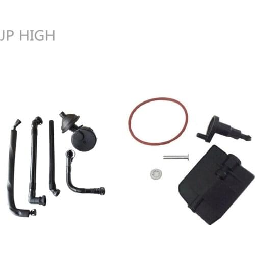 PCV Oil Separator Crank Case Vent Valve Breather Hose Kit for BMW E46 & Engine Intake Manifold Disa Valve Repair Kit