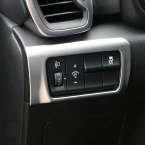 For KIA Sportage 4 2016 2017 2018 2019 2020 ABS Car Front Head Light Lamp Adjust Button Switch Cover Trim Interior Accessories