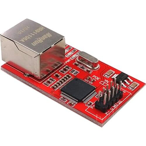 Mini W5100 LAN Ethernet Shield Network Board Module R3 W5100 3.3V Compatible For Ethernet UNO Mega 2560