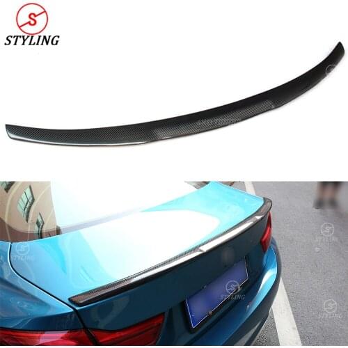 Carbon Fiber Spoiler M4 Style For BMW 420i F32 Coupe 428I 435I Rear trunk spoiler wing 2014 2015 2016 2017 2018 2019
