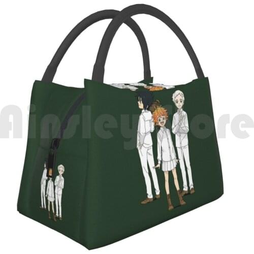 Cooler Lunch Bag Picnic Bag Innocence Yakusoku No Neverland The Promised Neverland Mama Norman Ray Grace Field