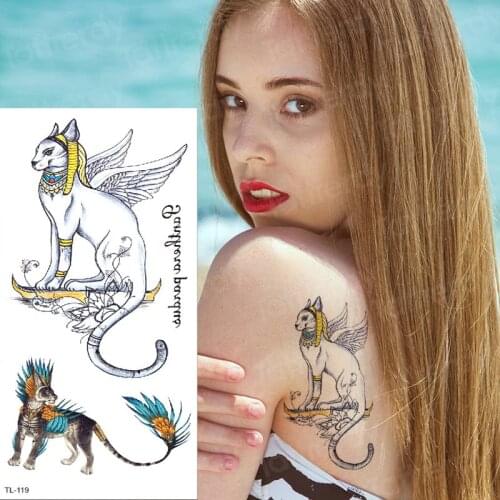 Tattoo sleeve pattern temporary tattoo sticker sexy tattoo for women angel wing tiger tatoo fake tribal water transfer tattoo