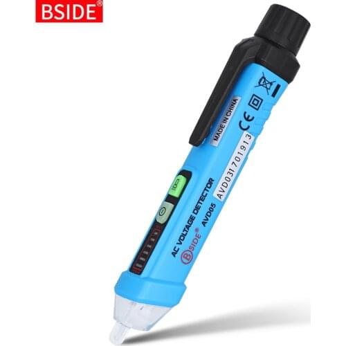 Intelligent Non-contact voltage detector BSIDE AVD05 pen test pencil Alarm meter Tester Pen Sensor Tester