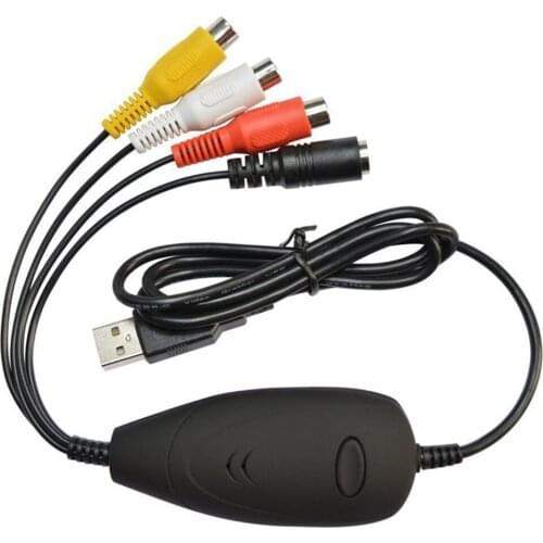 USB2.0 Audio Video Grabber Capture,Convert Analog Video from VHS, Hi8, all Camcorders, DVD player, Satellite TV etc ezcap172