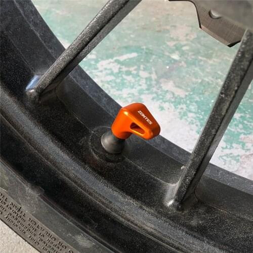Latest High Quality Wheel Tire Valve Stem Caps Airtight Covers For ZONTES 310R/X/T/V/M 250 ZT250-S Motorcycle Accessoire