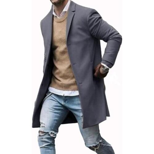 WSNG Men's Trench Coats