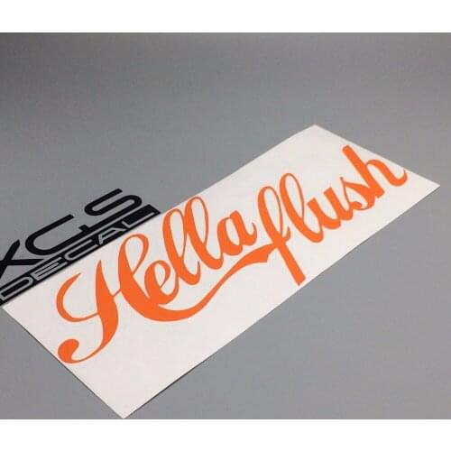 XGS DECAL car sticker hellaflush car vinyl cut outdoor waterproof decal for cars motorcycles trucks