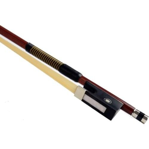 1Pcs Violin Bow Size 1/2 1/4 1/8 3/4 4/4 Violin Horse Hair Violin Brazilwood Bow Accessories