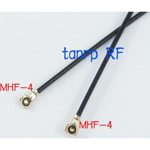 4in 4'' IPX IPEX I-PEX U.FL MHF4 to IPX MHF4 RF 0.81mm cable for Antenna PCI WIFI Card wireless router 10CM