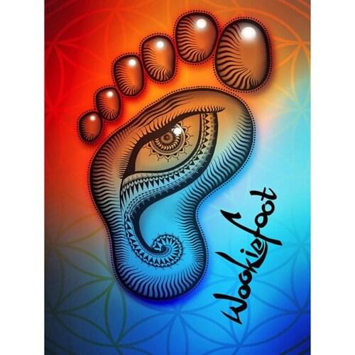 Diamond painting full square wookiefoot eye decor crystal pasted picture wall art Fantasy diamond embroidery craft gift WG1121