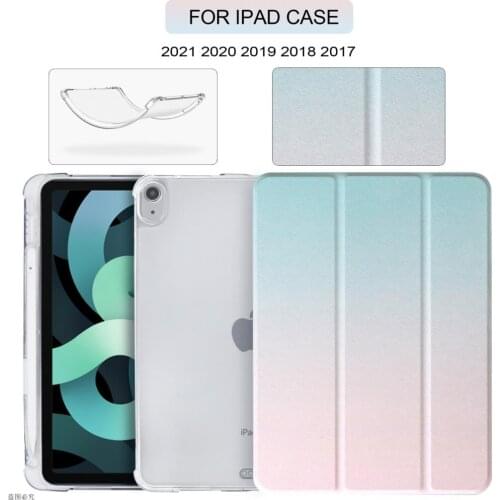 Pencil Cases For Pro 12.9 Case 2021 iPad Pro 11 Case 2020 iPad Air 4 Case 10.2 iPad 8th Generation Case Mini 5 10.5 9.7 5th 6th