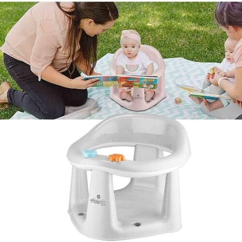 Baby Bath Seat and Feeding Seat Potty Toilet Bath Stool Highchair Kids Baby Girls Boys Shower Bath Safe