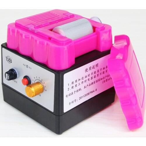 Electric oil painting kits 220V 8W Leather craft making tool handbag edge painting machine