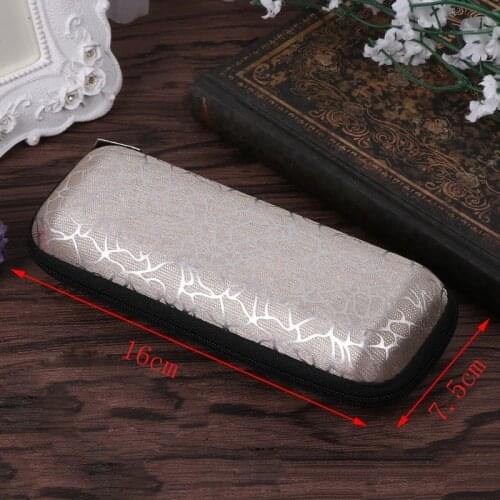 Glasses Box Zipper Stripe Unisex Sunglasses Protection Case Portable Containers Ju30 21 Dropshipping
