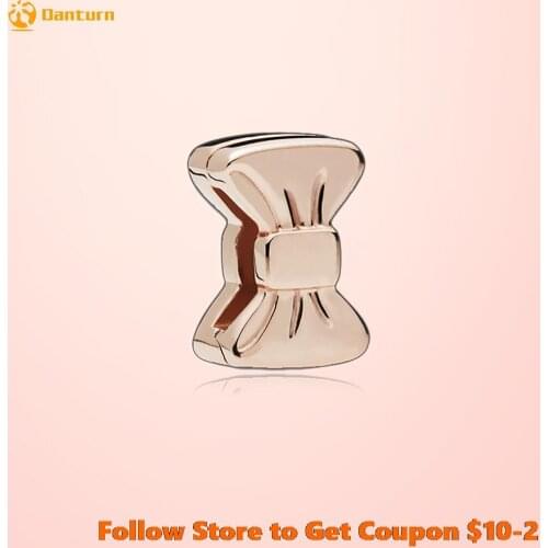 Trendy 925 Sterling Silver Beads Reflexion Sweet Bow Clip Charms fit Original Pandora Bracelets Women DIY Jewelry