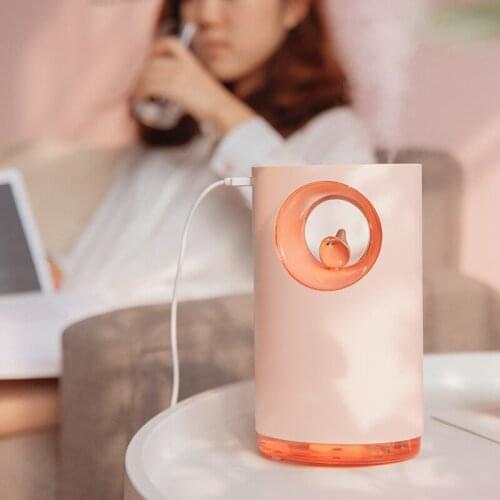 Music Humidifier USB with Bird Song Music Night Light Mini Forest Style Home Office Humidifier Aromatherapy Portable