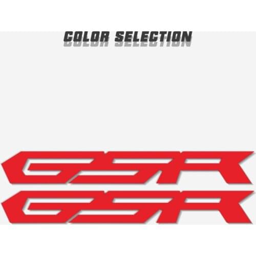 Stickers Motorcycle bicycle fuel tank sticker wheel helmet MOTO waterproof reflective logo decal For SUZUKI GSR gsr