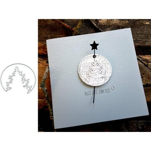 Christmas Tree Metal Cutting Dies for Scrapbooking Handmade Mold Cut Stencil New 2021 DIY Card Make Mould Model Craft Decoration