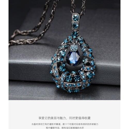 Casual, simple, high-end atmospheric sweater necklace accessories fashion pendant pendant pendant