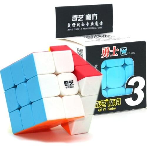 Qiyi Warrior W 5.7cm 3x3x3 Magic Cubes Speed cube Puzzles 3 by 3 Speedcube For Childrens Educational Cubo Magico Toys