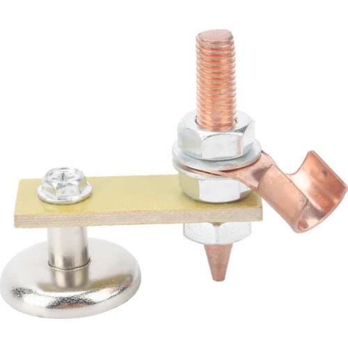 Welding Magnet Head Single Ground Connector Spotter Iron Insulation Board Welder Power Tool Ground Welding Head
