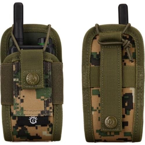 Military Airsoft Tactical Molle Radio Pouch Walkie Talkie Wasit Bag Holder Pocket Bag Army Shooting Hunting Magazine Mag