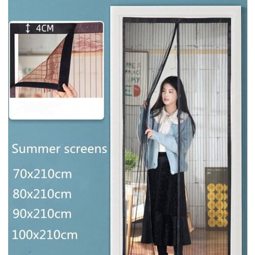 Anti Mosquito Insect Fly Bug Curtains Net Automatic Closing Door Screen Kitchen Curtains Ployester Fiber Curtains Dropshipping