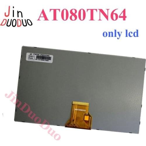 8 Inch AAA+ New LCD For AT080TN64 LCD Screen Display Panel Replacement Parts For Car DVD GPS 800X480 RGB