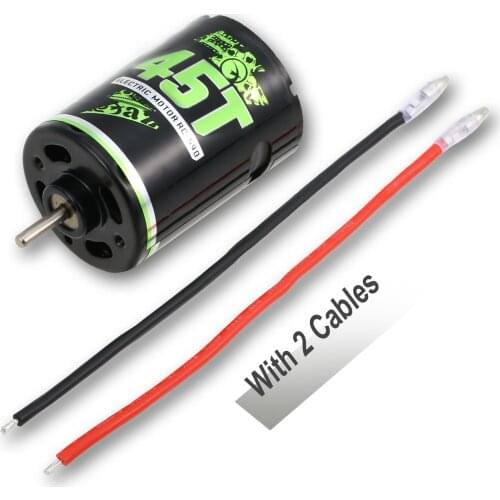 20T 27T 35T 45T 540 Brushed Motor RC Accessories for 1:10 Scale RC Off-road Climbing Car