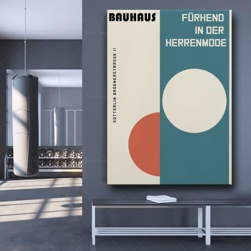 Bauhaus Target Bauhaus Retro Poster Geometric Shape Circles Modern Art Poster Minimal Shape Poster Modernist Wall Decor