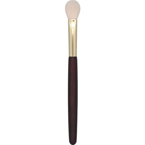 F04 Professional Handmade Makeup Brush Soft Saikoho Goat Hair Large Eye Shadow Brush Red Sandalwood Make Up Brushes
