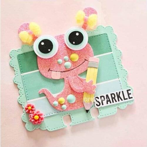 Monster Scrapbook Metal Cutting Dies 2020 Knives Mold For Cutting Scrapbooking