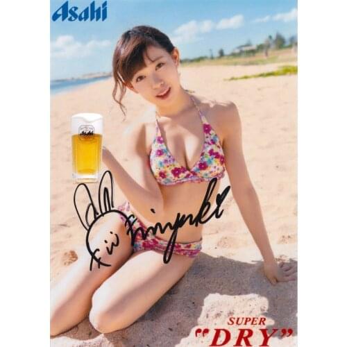 Hand signed NMB48 Watanabe Miyuki autographed original photo 7 inches collection free shipping 032018D