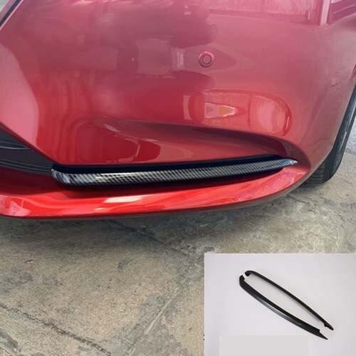 Fit For Mazda 6 Atenza M6 2019 2020 Chrome Front Fog Light Lamp Cover Trim Bezel Garnish Foglight Molding Ring Eyebrow Eyelid