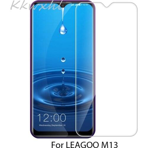 Smartphone 9H Tempered Glass for Leagoo M13 GLASS Protective Film ON Leagoo M13 6.1" Screen Protector cover phone