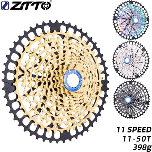 ZTTO MTB Ultimate 11 Speed 11-50T Cassette 11S 50t ULT HG Freewheel Ultralight 11S Cassette k7 GOLD Sprocket For mountain Bike