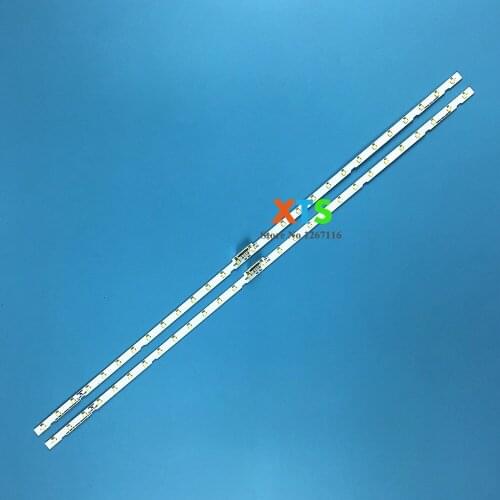 2 pieces/LOT LED Strip 28LEDs For Samsung UE43NU7100U AOT_43_NU7100F UE43NU7120U UE43NU7170U BN96-45954A UN43NU7100 LM41-00606A