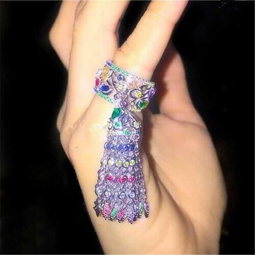 Xa324 Luxury Designer Fashion 925 Sterling Silver Jewelry zirconia shinning for lady women,cute&sweet ag