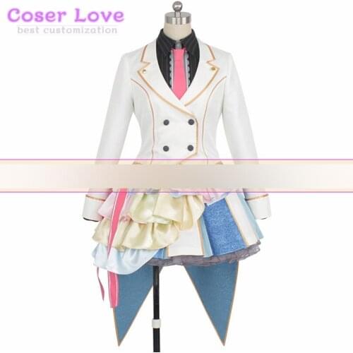 Zombie Land Saga Minamoto Sakura sing suit Cosplay Costume Carnaval New Years Christmas Costume