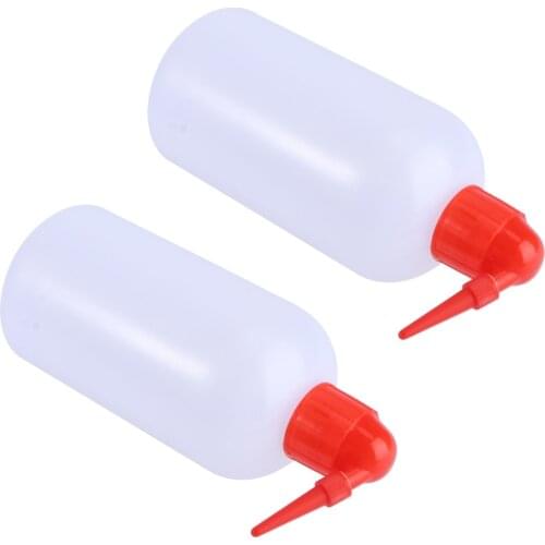 2Pcs Safety Wash Bottles Long Nozzle Bottle Watering Kettle Pet Supplies