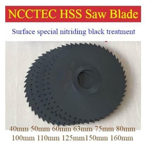 3.2'' 80mm Nitride HSS Saw Blades For Metal Dremel Cutoff Rotary Cutting Discs for stainless steel industrial milling machine
