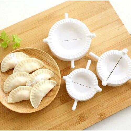50Set Press Ravioli Dough Pastry Pie Dumpling Maker Gyoza Empanada Mold Mould Tool 3 Size 3PCS/Set